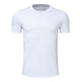 Men’s Quick drying T-shirt short sleeved shirt running sports White T-Shirt