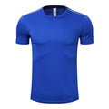 Men’s Quick drying T-shirt short sleeved shirt running sports Navy Blue T-Shirt