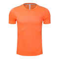 Men’s Quick drying T-shirt short sleeved shirt running sports Orange T-Shirt